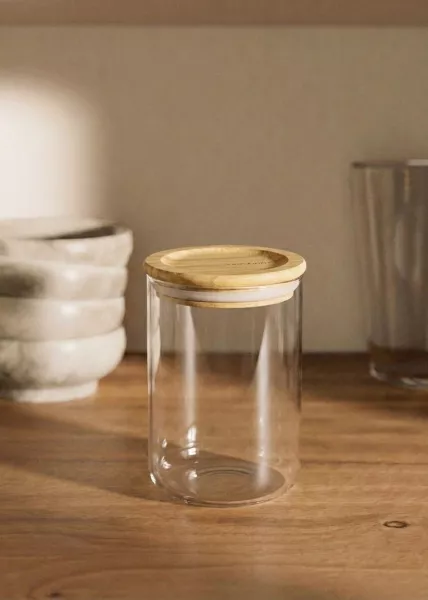 Банка для хранения, 900 мл, стекло