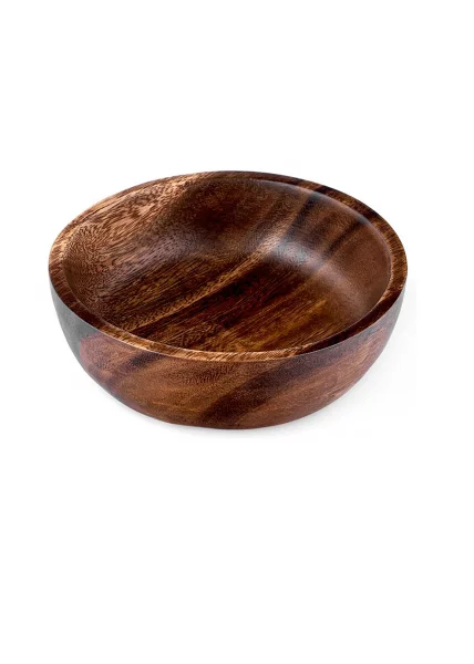 Миска из акации круглая, 20х20