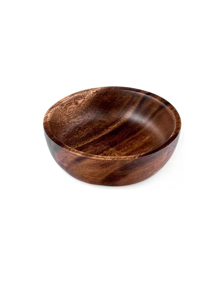 Миска из акации круглая, 15х15