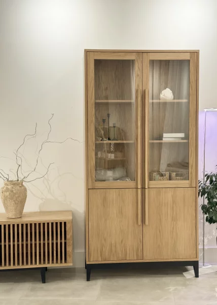 Шкаф Olive Scandi, 100х40х200 фото №1