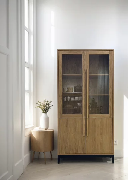 Шкаф Olive Scandi, 100х40х200 фото №1