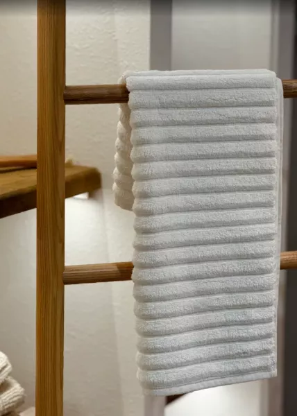 Полотенце лицевое, 50х75, хлопок, белое фото №5