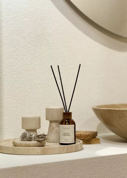 Подставка под благовония Olive Квадрат из натурального камня, травертин фото №8