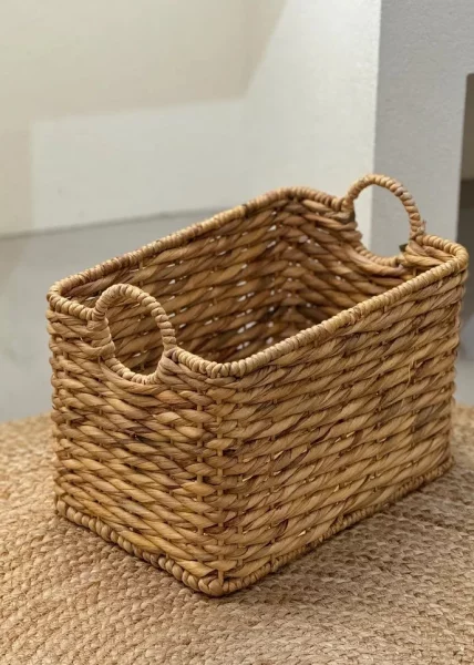 Корзина Hill квадратная с ручками, 38х25х29