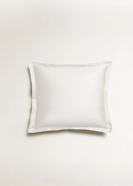 Комплект из 2-х наволочек из сатина, 70х70, кремовый, Saten