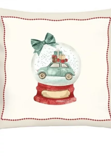 Чехол для подушки Snowball новогодний, 43х45, хлопок