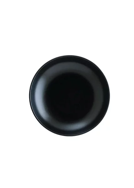 Тарелка Black, 24 см, фарфор, черная