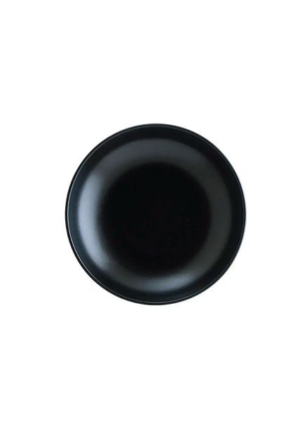 Тарелка Black, 24 см, фарфор, черная фото №3