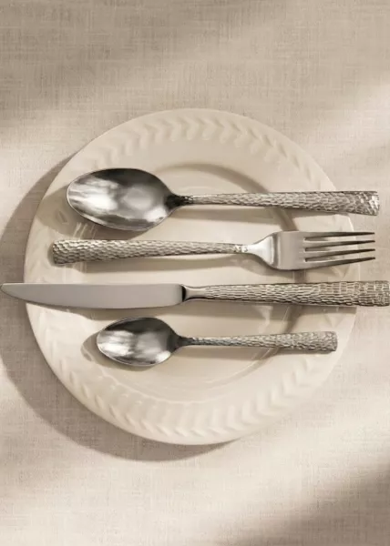 Набор столовых приборов Dune, цвет серебро 4 шт фото №1