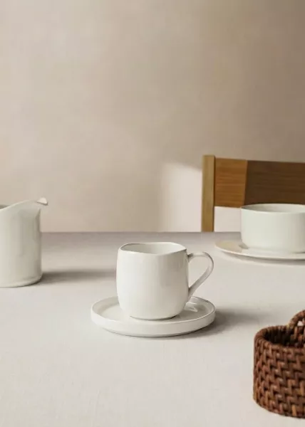 Чайная пара Elegance, фарфор, 360 мл фото №1