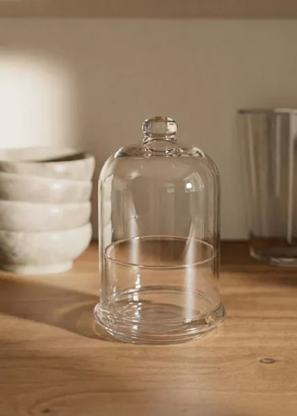 Емкость Patisserie Midi на ножке с крышкой, стекло фото №1