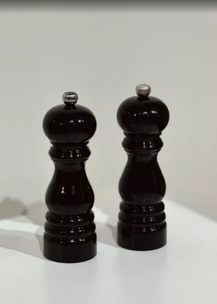 Набор для специй Paris, 18 см, бук, черный фото №1