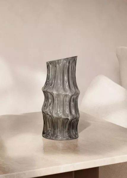 Ваза декоративная из стекла Hydra, 30 см фото №1