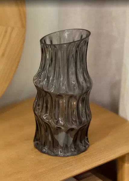 Ваза декоративная из стекла Hydra, 30 см фото №2