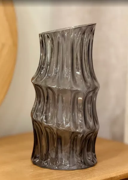 Ваза декоративная из стекла Hydra, 30 см фото №3