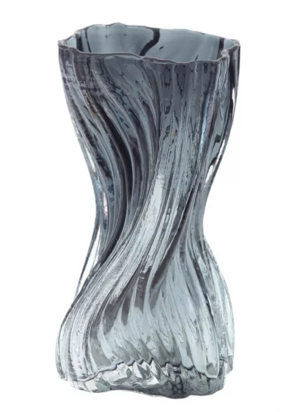 Ваза декоративная из стекла Iris, 25,5 см фото №1