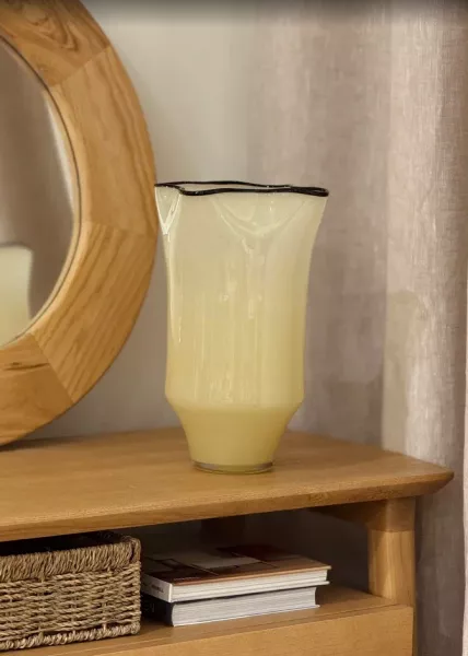 Ваза декоративная из стекла Jasmine, 29,5 см фото №1