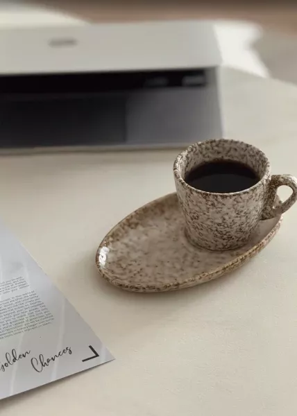 Чайная пара Brown, 180 мл фото №1