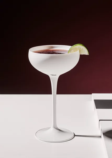 Шампан.-блюдце Elements, 230 мл, белый/серебряный фото №1