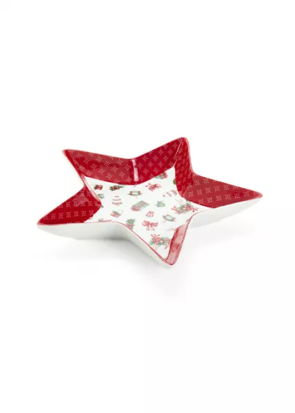 Набор из 2 тарелок Christmas star, 26.5 см фото №2