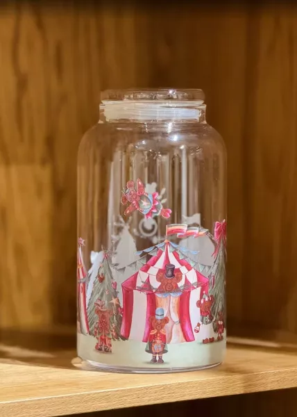 Банка для хранения стеклянная Wonderland, 13x22 фото №1