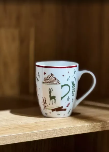 Кружка новогодняя Десерт, 350 мл фото №1