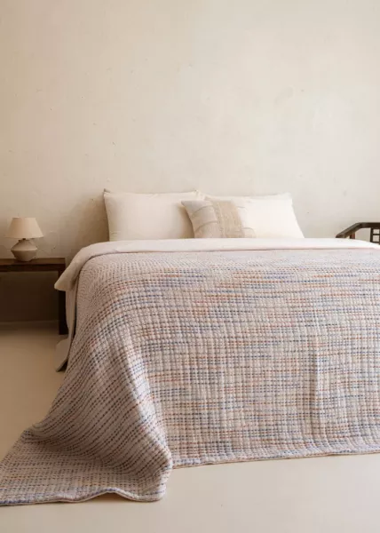 Покрывало декоративное Alula, 240x260, хлопок, мультиколор фото №1