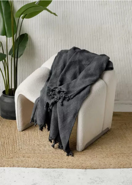 Плед декоративный MIST, 200х230, 85% хлопок, 15% полиэстер фото №1