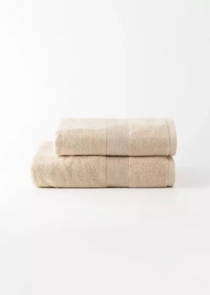 Полотенце махровое BASIC COLLECTION, 50x80, хлопок, экрю