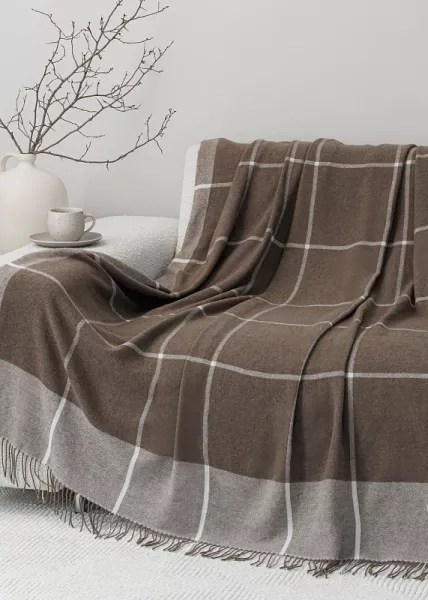 Плед декоративный Батавия, 150х200, 80% шерсть, 20% полиэфир