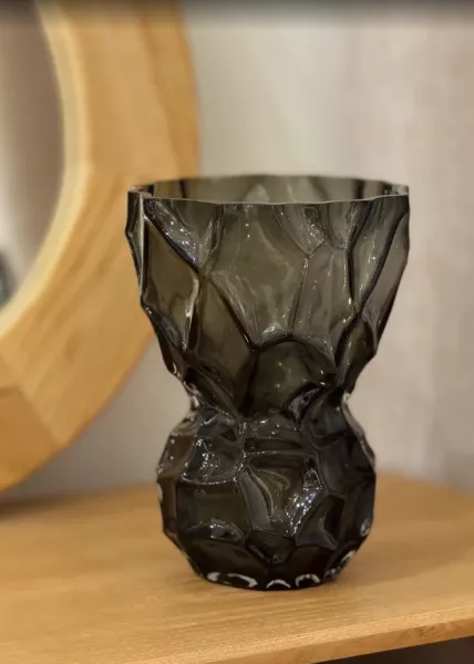 Ваза декоративная из стекла Gardenia, 25 см фото №3