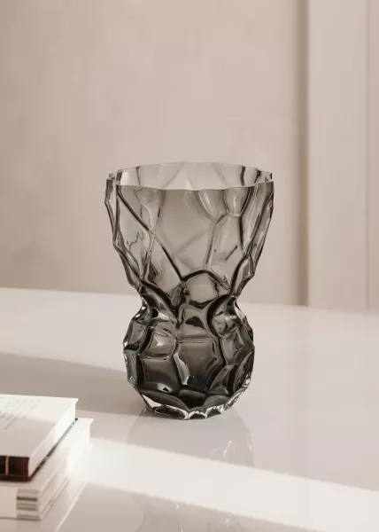 Ваза декоративная из стекла Gardenia, 25 см фото №1