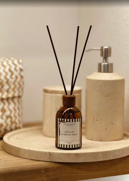Ароматический диффузор АПЕЛЬСИН И ЧЕРНЫЙ ПЕРЕЦ, 100 мл фото №1