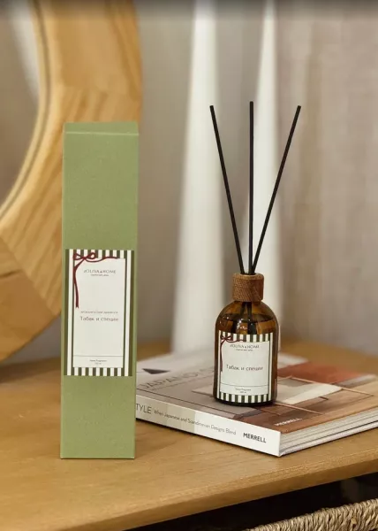 Ароматический диффузор ТАБАК И СПЕЦИИ, 100 мл фото №3