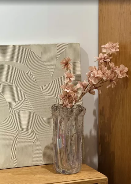 Ваза стеклянная Virelle 17х30 см