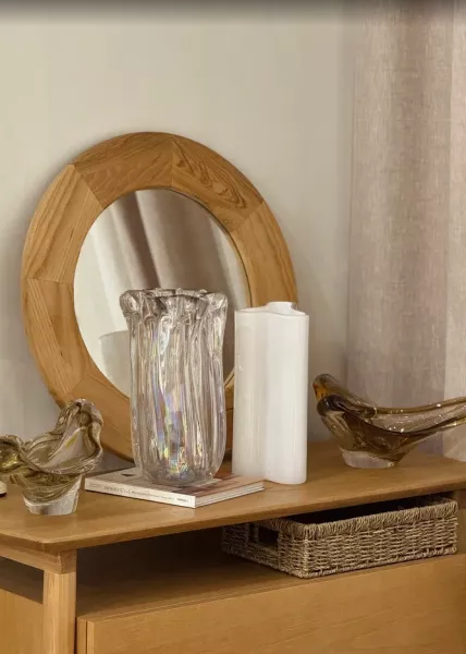 Ваза стеклянная Koa 20х30 см фото №3