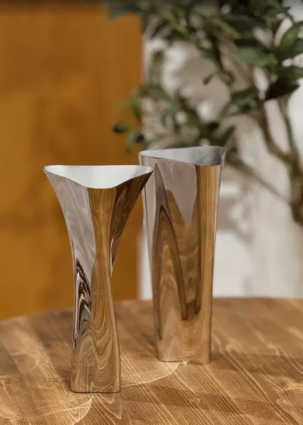 Ваза Dylan из нержавеющей стали 9,5x24 см фото №3