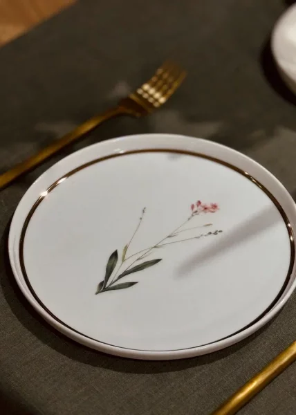 Тарелка 21см Цветок №4 Field фото №1