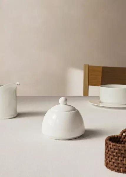 Сахарница Classic, 11х7, фарфор, белая фото №1