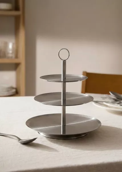 Этажерка, нержавеющая сталь фото №1