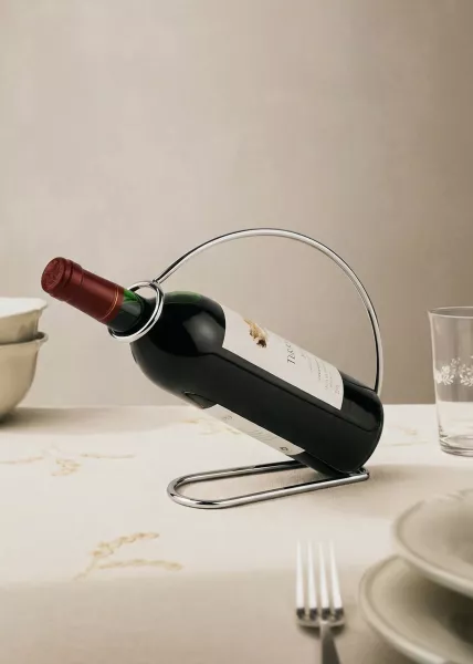 Подставка для бутылки, хром фото №1