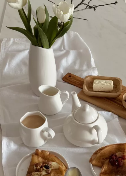 Чайник заварочный фарфоровый Elegance, 850 мл