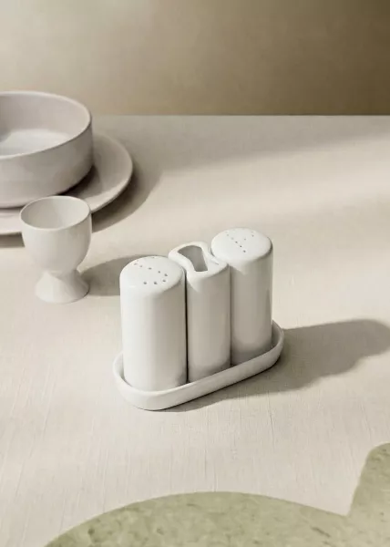 Набор для специй на подставке (3 предмета) фото №1