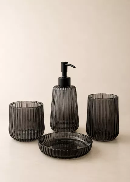 Набор Anthracite для ванной комнаты, стекло