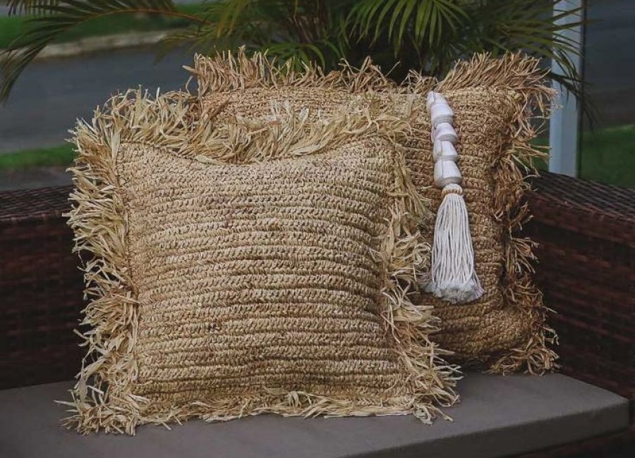 Рафия - тренд в декоре и интерьере